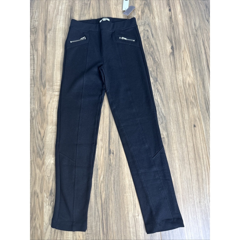 DKNY Girls Jegging In Ants Size L(12)‎ Black NWT